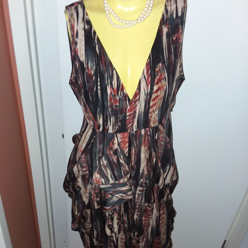 H&M multicolored... (Fall colors..browns, tans..).